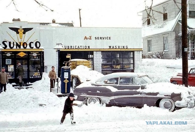 Автомобильная Америка 50-60х