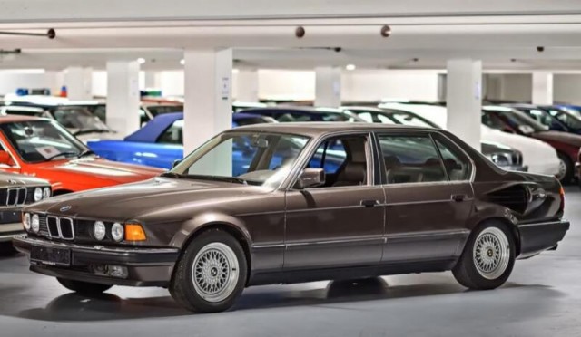 BMW E32 с двигателем V16 – безумный концепт, который так и не пошел в серию