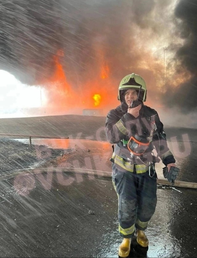 Последнее фото пожарного