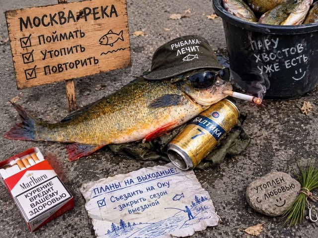 Рыбалка как много в этом слове