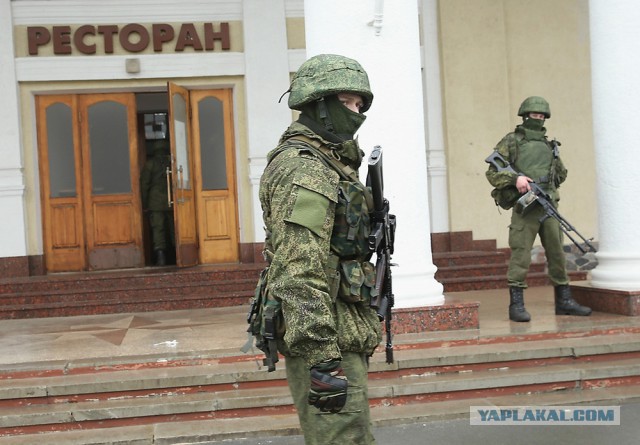 Вежливые зеленые человеки в Крыму