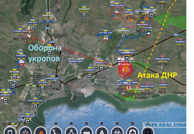 Брошенный город Мариуполь.