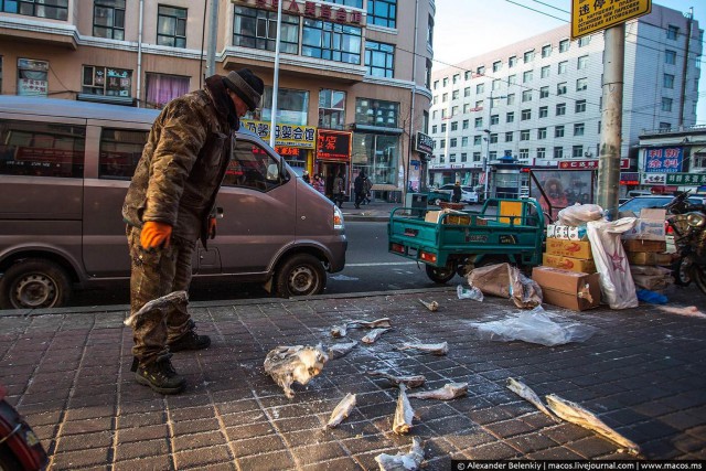 Китайский север в лютые морозы