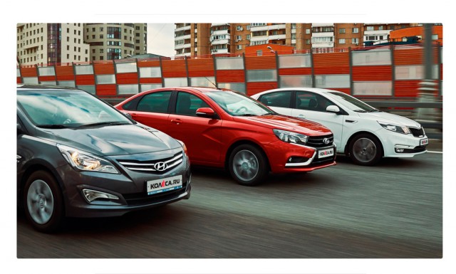 Корейское напряжение:сравнительный тест Lada Vesta