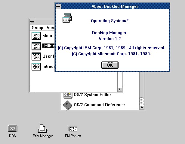 Эволюция дизайна интерфейсов операционных систем с 1981 по 2009 годы