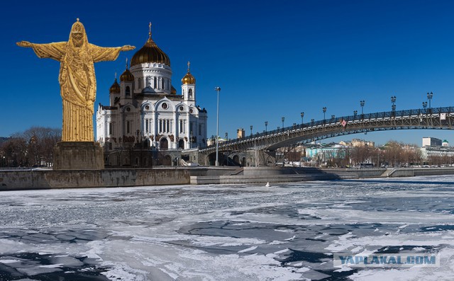 У храма Христа Спасителя появится 4-метровый памятник патриарху Кириллу