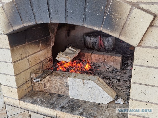 Шавуха с шашлыком...