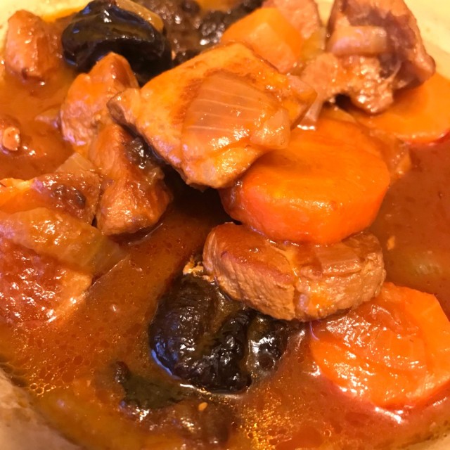 Говядина + сливы и прочее:)