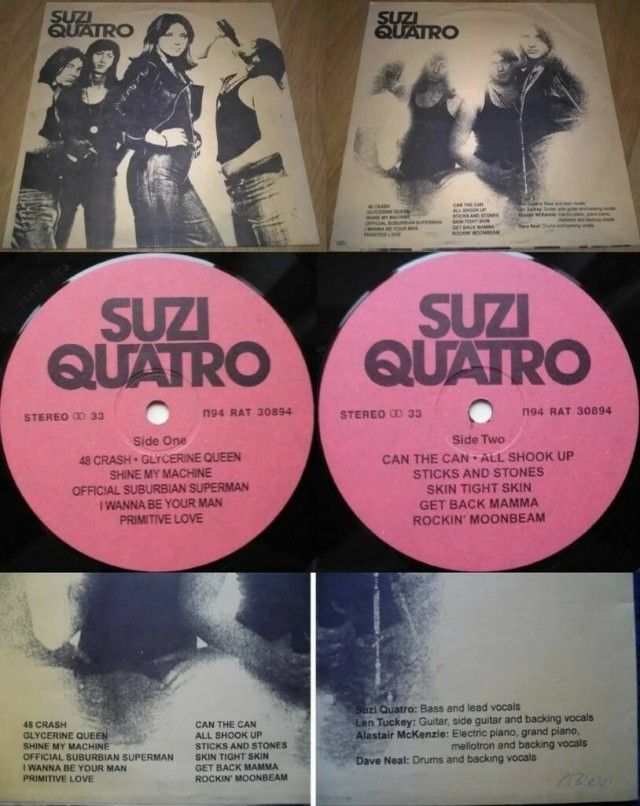 Музыка и музыканты: Дебютному альбому Suzi Quatro-50 лет!