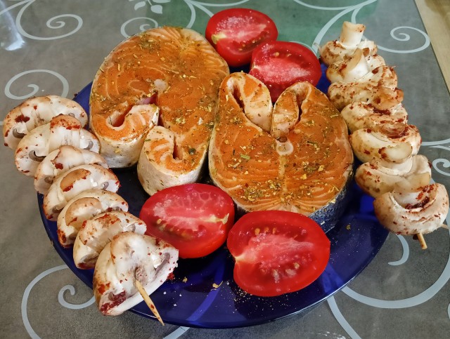 Рыба на парУ по-китайски