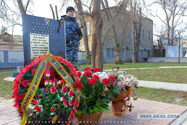 Памятник погибшему на майдане бойцу «Беркута»