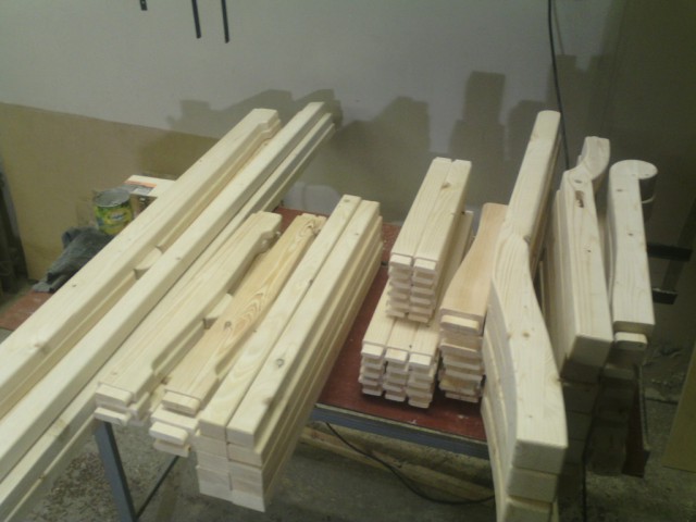 Садовая скамейка. Дебют