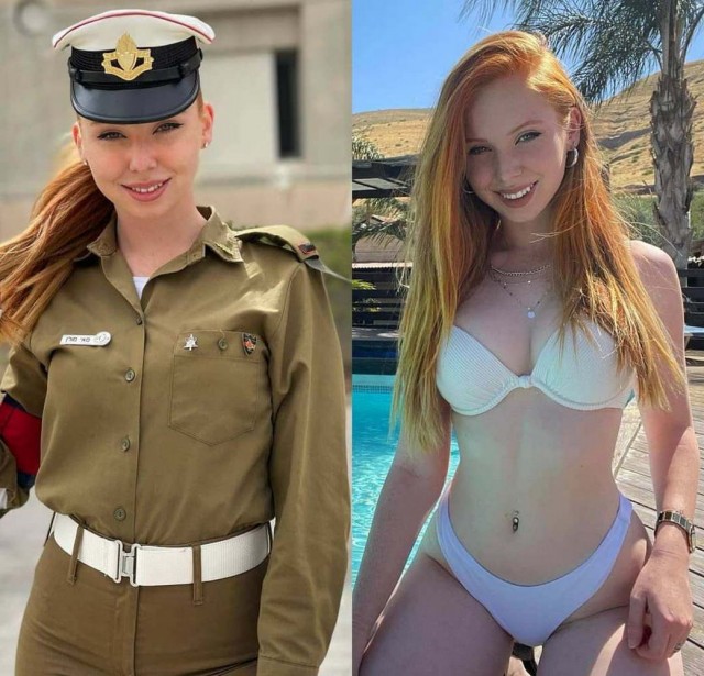 Девушки в форме и без
