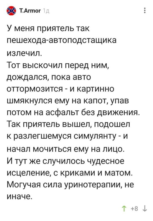 Как мгновенно вылечить пешехода-подставщика