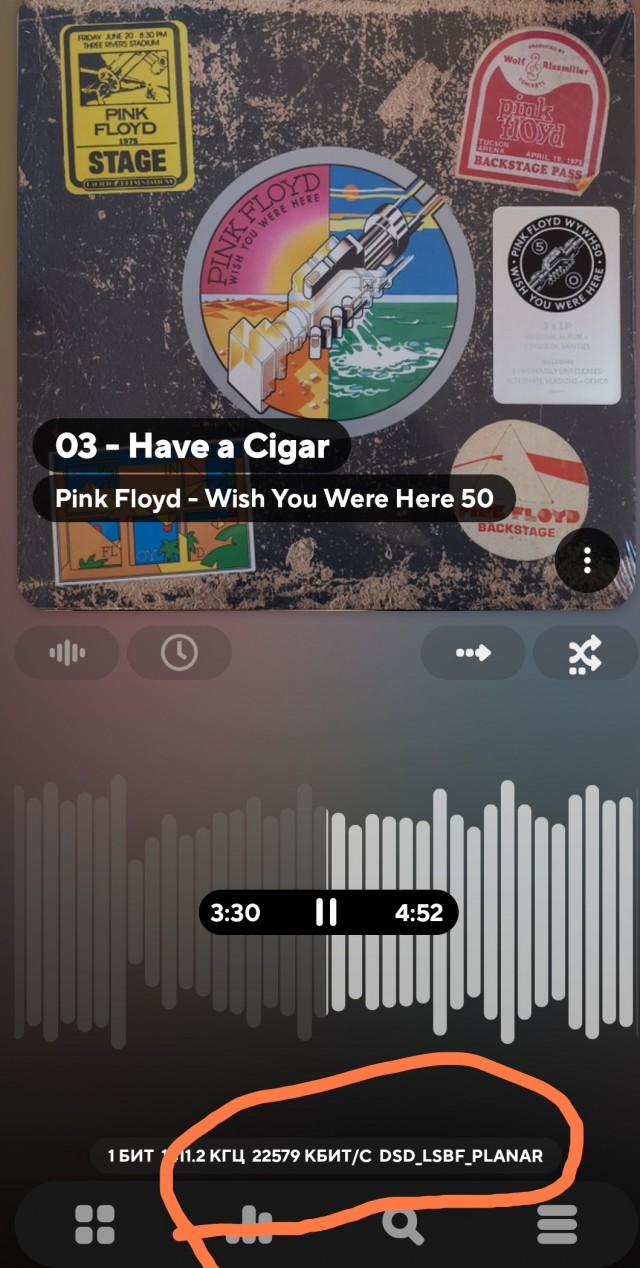 Чистейший звук...