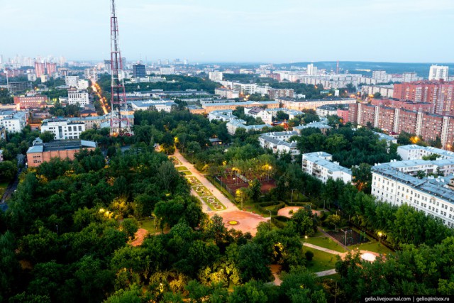 Екатеринбург с высоты: город, растущий вверх