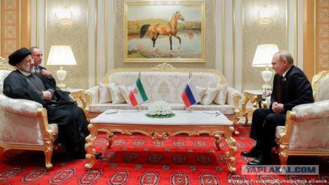Путин прилетел в Иран