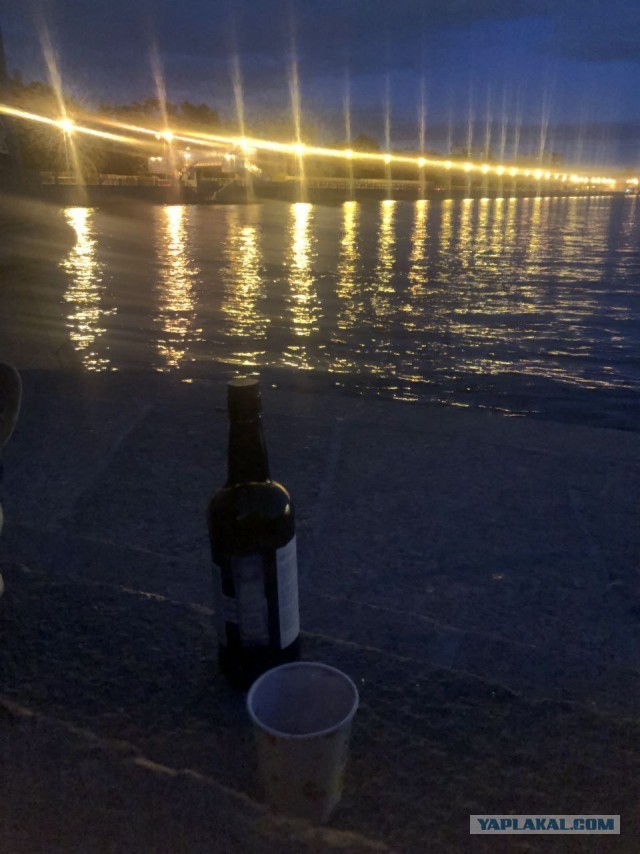 Вечер  в Питере. Прямо сейчас