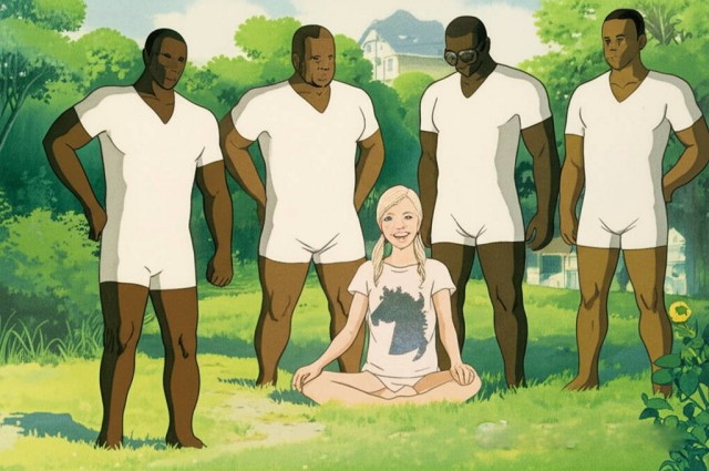 Однажды на ЯПе. Фотожаба ИИ.