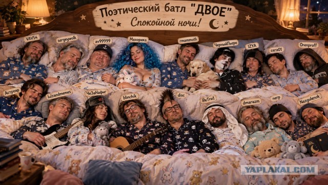 Двое, поэтический батл