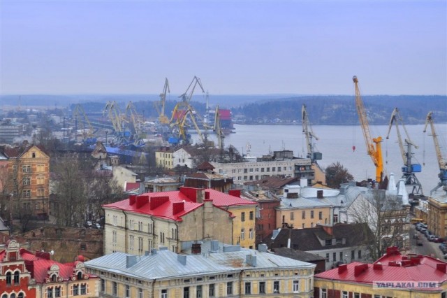 Выборг – город на границе с Финляндией.