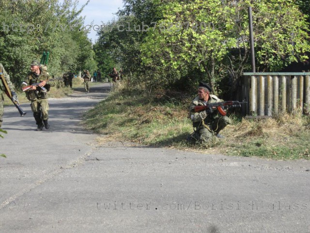 Хроника войны и быта ополченцев