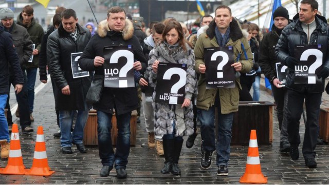 CNN:украинцы с грустью смотрят на страну через год
