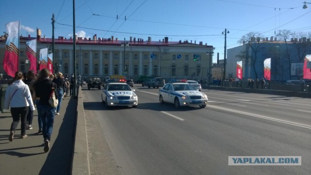 Парад 9 Мая 2015 в Санкт-Петербурге