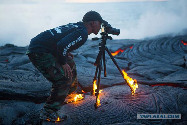 На что готовы пойти фотографы