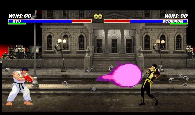 Mortal Kombat Vs Street Fighter 2