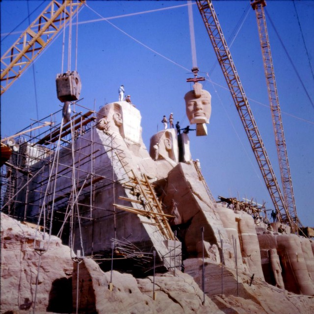 Спасение Храма Рамсеса II в фотографиях