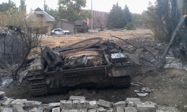 Бронетанковый апокалипсис. Подбитые танки вооружённых сил Новороссии