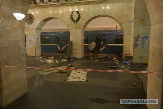Взрыв в метро в Санкт-Петербурге