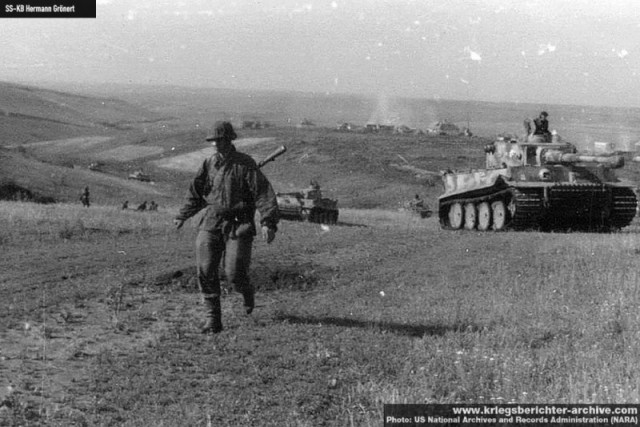 2.SS-Panzer Division "Das Reiсh" в хуторе Яхонтов под Белгородом: 5 июля 1943 г, 6 часов утра