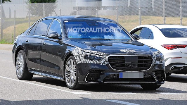Интерьер нового Mercedes S-Class 2021