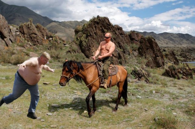 Фотожаба: Эквилибрист