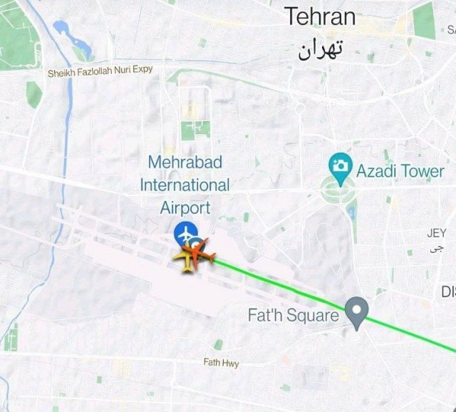 Путин прилетел в Иран