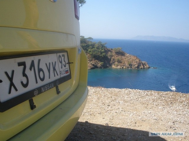 Путешествие Геленджик-Турция