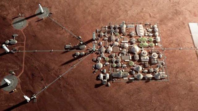 Кислород и топливо для «марсиан» предложили получать из местного воздуха