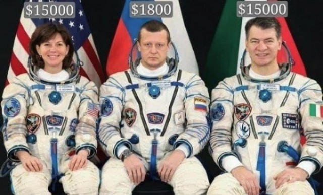 Пенсию в полмиллиона рублей получают космонавты и летчики-испытатели