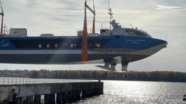 Спущен на воду пятый «Валдай 45Р» для Саратовской области
