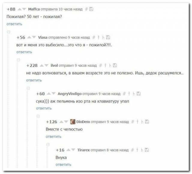 Смешные комментарии из социальных сетей 17.02.2016