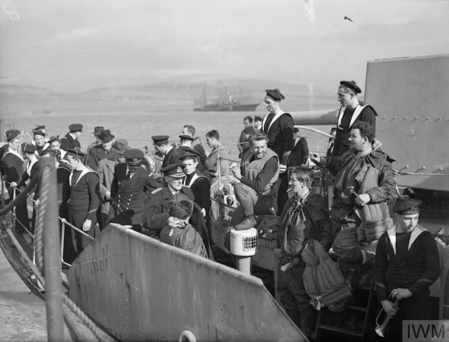 Атлантический конвой 1941г. в объективе Роберта Капы