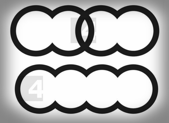 Марка Audi изменит свой логотип из четырех колец