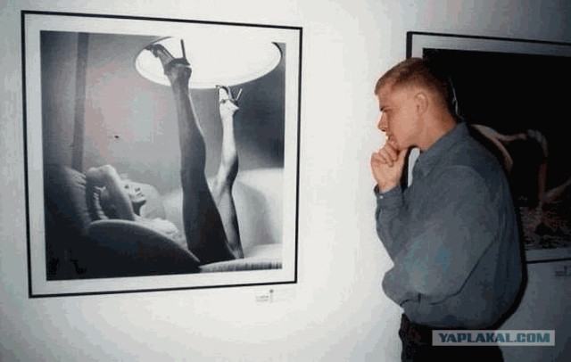 Фотожаба: Молодой ценитель