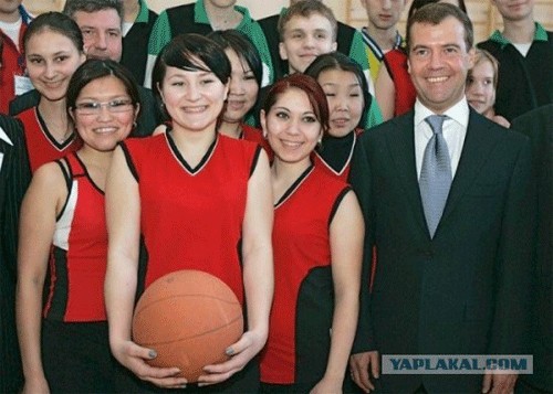 Фотожаба: Медведев и спорт