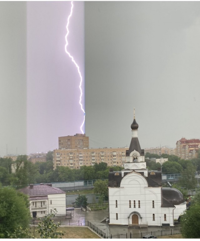 А из нашего окошка..