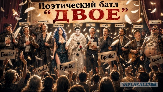 Двое, поэтический батл
