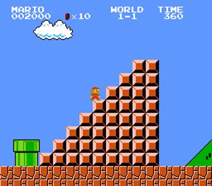 Mario 5D, первый уровень