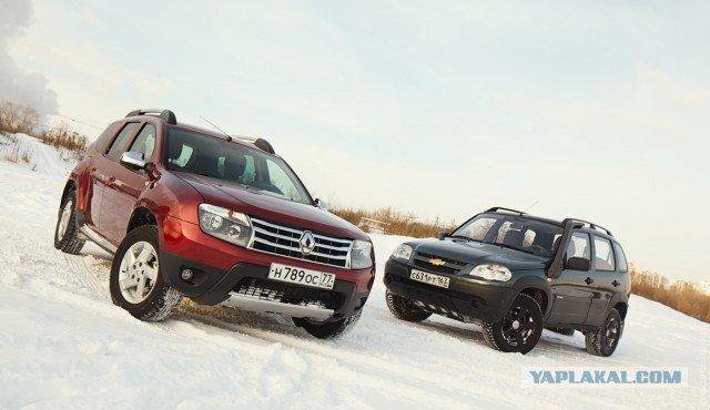 Chevrolet Niva против Renault Duster